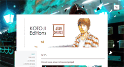 Desktop Screenshot of kotoji-editions.com